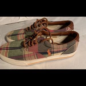 POLO BY RAULPH LAUREN MEN’S BOAT SHOES  SZ 10.5